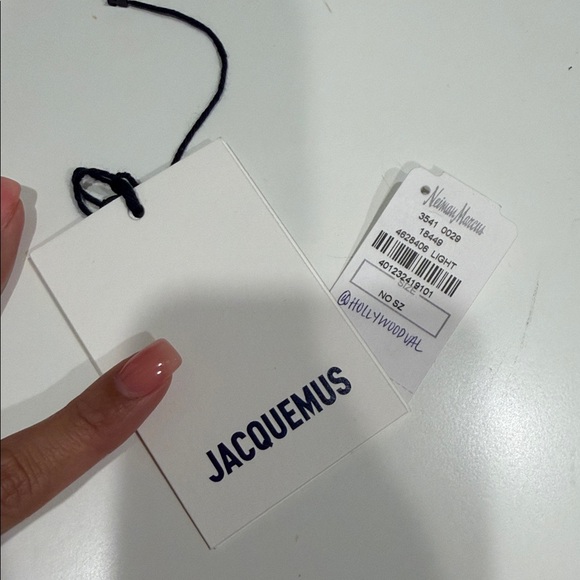 Jacquemus - light Blue Le Chiquito Moyen Top Handle - Picture 14 of 14